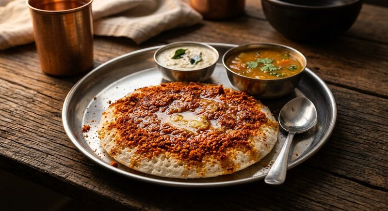 Thattu Ghee Podi Idli