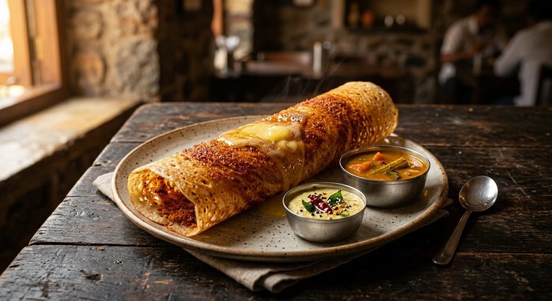 Ghee Podi Dosa