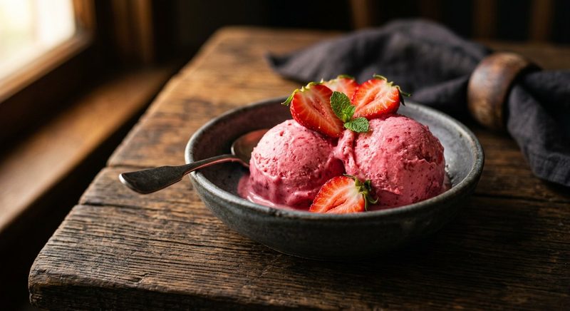 Strawberry Ice Cream